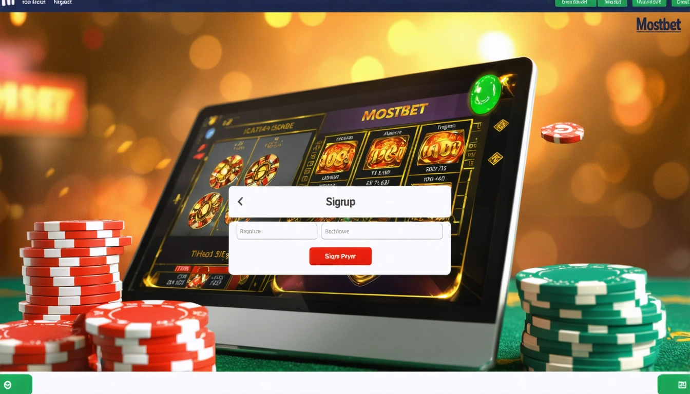 signup Mostbet